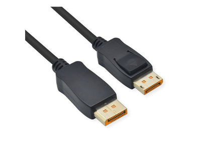 Roline DisplayPort Cable V2.1, 10K, DP St - St, Black 1,5M — image 1
