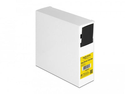 Delock 19945 Tubo Termorretráctil, Relación Disipación 2:1, Box Of 4M X 25,4MM Black — image 1