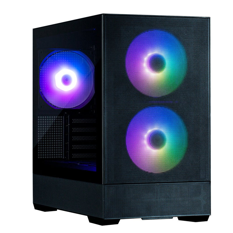 PC Case P30AIR MATX Mini ARGB VENTILADORESX3 Black