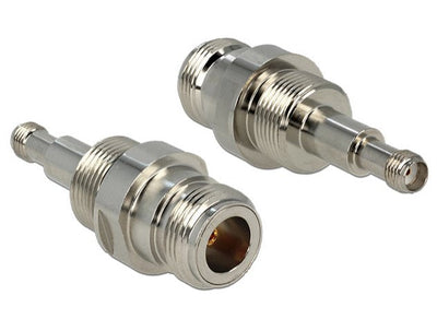 Delock Adapter N Connector Female Sma Connector Female Assembly — image 1