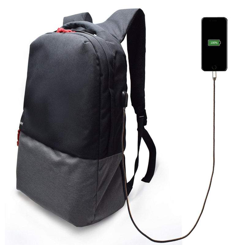 Ewent Notebook Backpack- 17.3 Inch Black, With USB Charging Port Ewent EW2529, Backpack 43,9CM (17.3), 790G, B