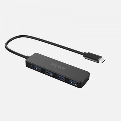 Approx Hub USB-C With 4 Ports USB-A 3.1 - Speed Up To 5Gbps - Cable 27CM — image 1