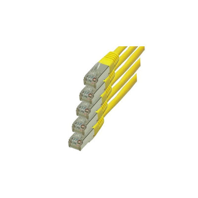 S-conn CAT.6 S/FTP 0.5M Network Cable Yellow 0,5M CAT.6 S/FTP (s-STP) — image 1