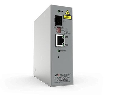 Allied Telesis AT-IMC2000T/SP-980 Convertidor Medio 1000 Mbit/S 850 Nm Grey