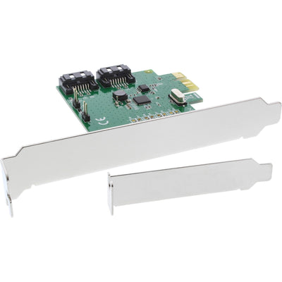 Inline Card 2 Ports SATA 6GB/S X1 PCIE 2.0 RAID 0 / 1 / Span — image 1
