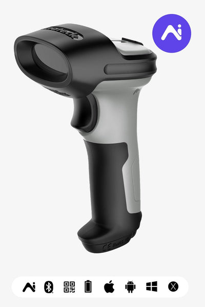 Inateck Reader Code Barcodes 72 Gray [BCM-72_GRAY] — image 1