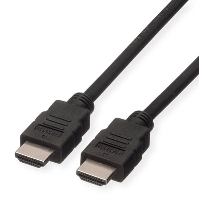 Roline Green HDMI High Speed Cable With Ethernet, Tpe, Black 5M — image 1