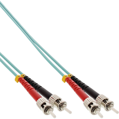 Inline Cable Duplex Fibre Optic St/St 50/125?M OM3 2M — image 1