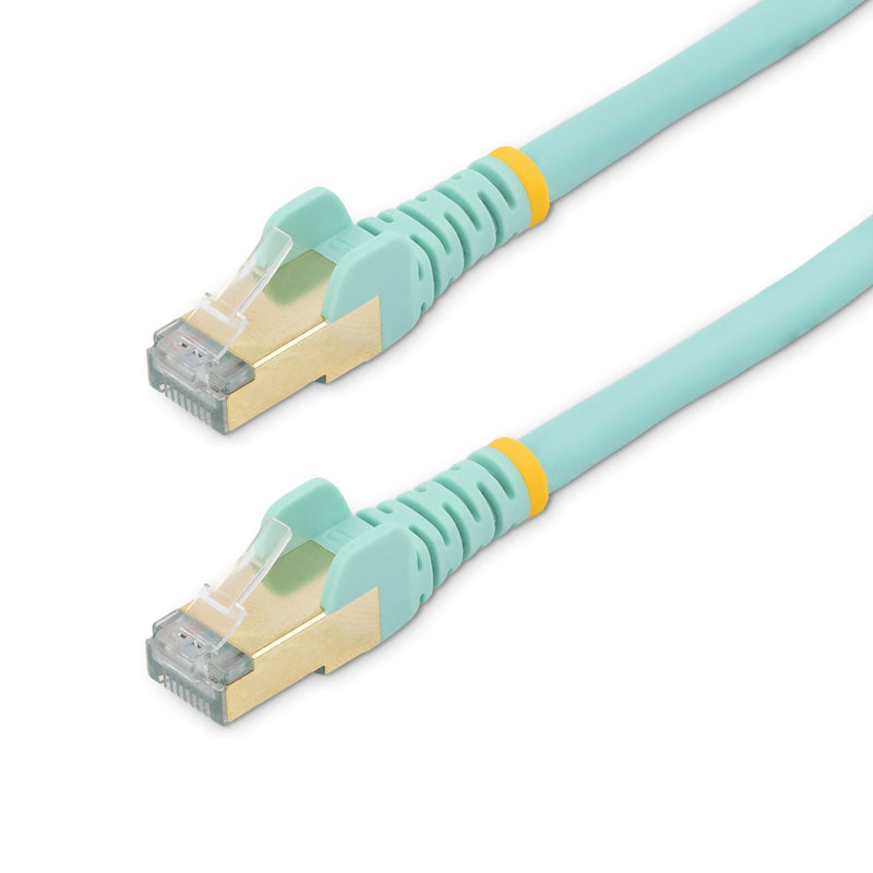 StarTech.com 1.5M CAT.6A Ethernet Cable 10 Gigabit Shielded Snagless RJ45 100W PoE Patch Cord CAT.6A 10GBE STP