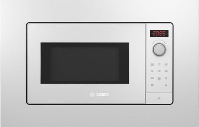 Bosch Microwave BFL623MW3, Recessed 800W, 20L, White — image 1