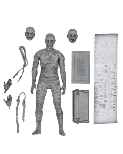 Figure Ultimate Mummy Black And White Universal Monsters 18CM — image 1