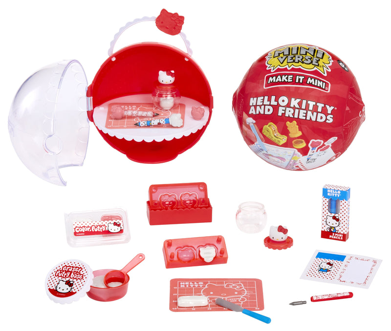 Mga Entertainment Miniverso Mga: Hazlo Mini Hello Kitty And Friends Serie 3 Mini Coleccionables, Crea Artículo