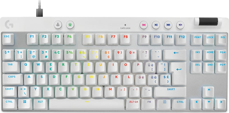 Logitech G Pro X Rapid - Keyboard - Tkl - Retroiluminado
