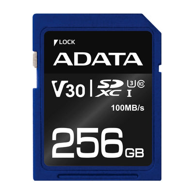 ADATA ASDX256GUI3V30S-R Memory Flash 256GB Sdxc Clase 10 Uhs-i — image 1