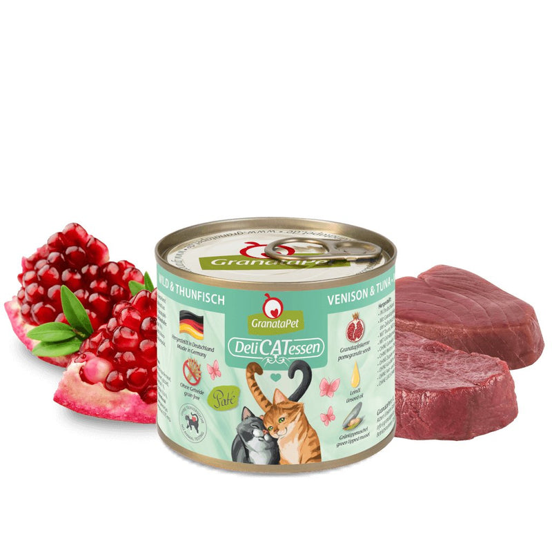 Granatapet Delicatessen Venison And Tuna - Comida Húmeda Gatos - 200G
