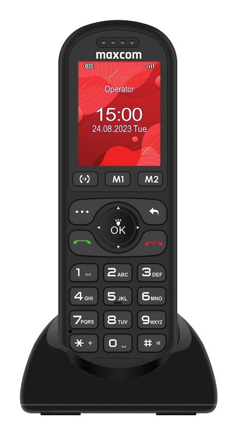Maxcom Phone Wireless MM39D Se 4G Black