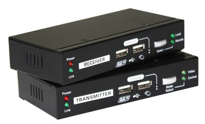 Levelone KVM Extender KVM-9036 Over IP 2x USB — image 1