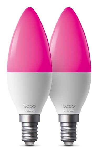 TP-Link Bulb LED Wi-Fi Smart Tapo L530E Multicolour RGB + W Pack 2 E27 Adjustable Compatible