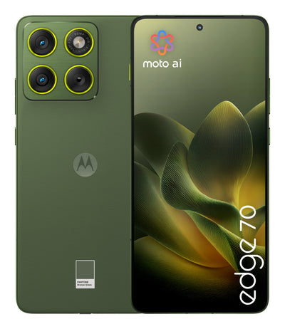 Motorola Smartphone Edge 70 17CM (6.7) Dual SIM Android 16.0 5G USB Type-c 12GB 512GB 4800MAH Green — image 1