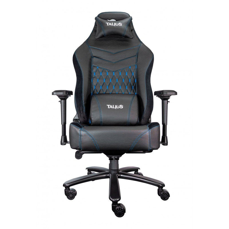 Talius Chair Mamut Gaming Black/Blue 4D, Frog, Base Metal Wheels Nylon, Up To 150KG