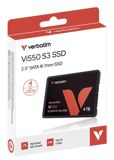 Verbatim VI550 S3 2,5 SSD 4TB SATA III 49355 — image 1