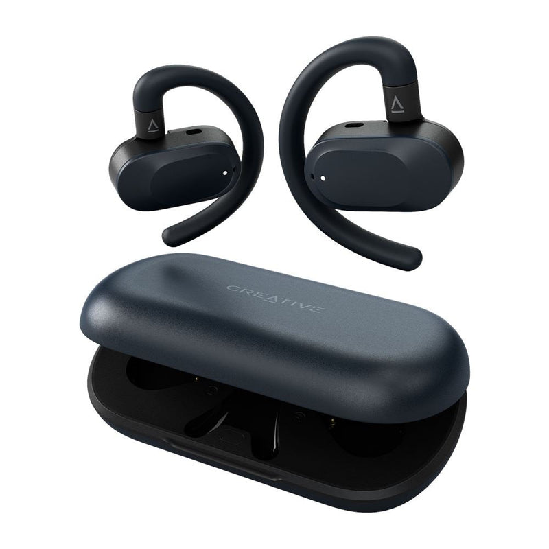 Creative Auriculares Outlier Go Tws Open-ear, Bluetooth 5.4,AZUL