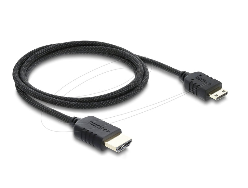 Delock Koaxiales High Speed HDMI Cable HDMI Male a Mini HDMI Male 8K 60 H