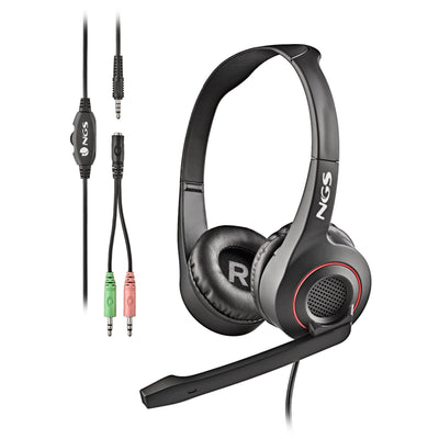 Ngs Headphones Msx 10 Pro With Microphone Jack 3.5 Black — image 1