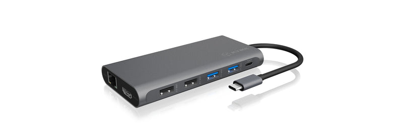 Raidsonic IB-DK4050-CPD Hub Interfaz USB 3.2 Gen 1 (3.1 Gen 1) Type-c 5000 Mbit/S Antracita