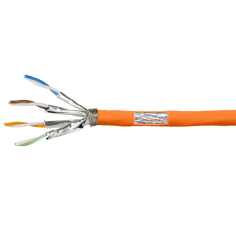 Logilink Network Cable S/FTP CAT.7 AWG23 1000MHZ Naranja 200M