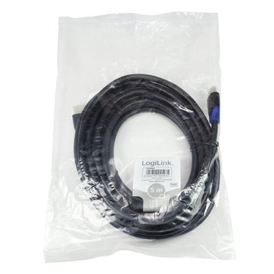 Logilink CH0064 HDMI Cable 5M HDMI Type a Standard Black — image 1