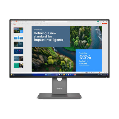 Lenovo Monitor Thinkvision P27UD-40 27 3840 X 2160 Pixels 4K Ultra HD LED Black — image 1