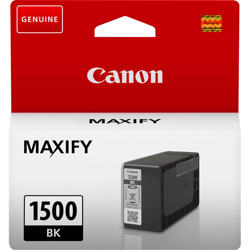 Canon Genuine Ink PGI-1500BK Black