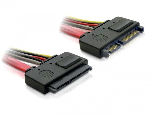 Delock Cable Power And Datos SATA M/H 22 Pin (5V + 12V) 0.5M 84361