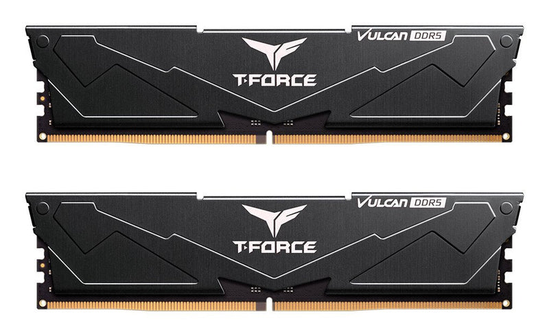 Memory Teamgroupte DDR5 32GB Kit 2X16GB PC 6000 Team T-force Vulcan FLBD532G6000HC30DC01 Black