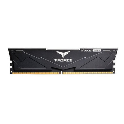 Memory DDR5 32GB Kit 2X16GB PC 6000 Team T-force Vulcan FLBD532G6000HC38ADC01 Black — image 1
