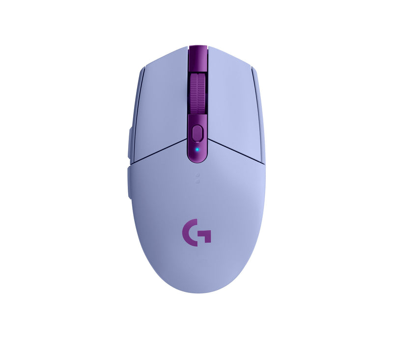 Logitech G305 Lightspeed Wireless Mouse USB 12000DPI - 5 Buttons Programables - Uso Diestro - Colour Violet