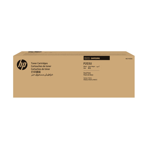 HP - Samsung Toner Black Ultra High Capacity Twin Pack MLT-P203U — image 1