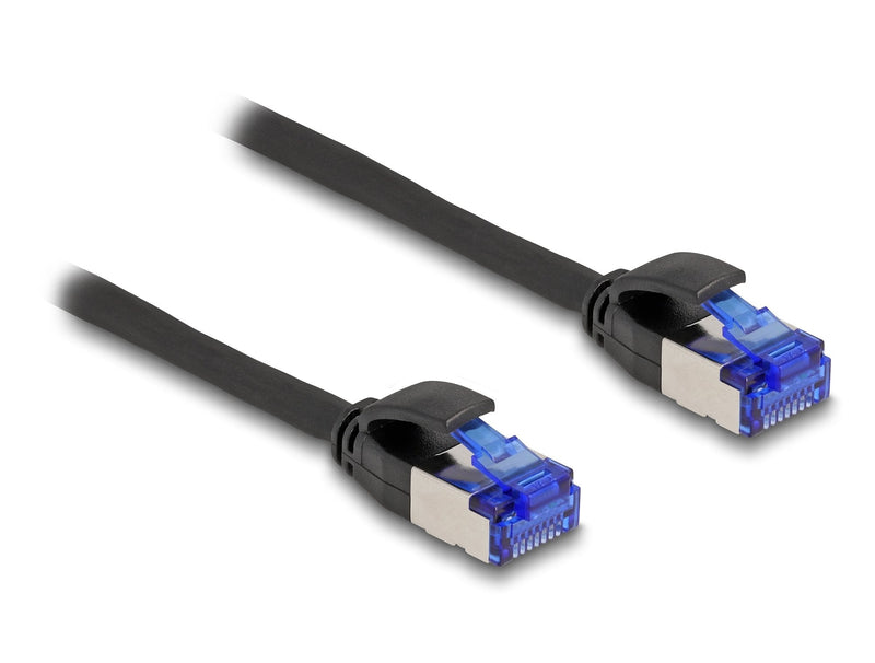 Delock 80227 Network Cable RJ45 CAT.6A S/FTP Slim 1M Negro
