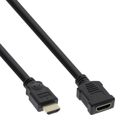 Inline Cable HDMI Cable Male a Female Black 7,5M — image 1