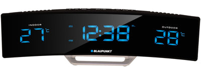 Blaupunkt CR12BK Radio Watch Digital Black Silver — image 1