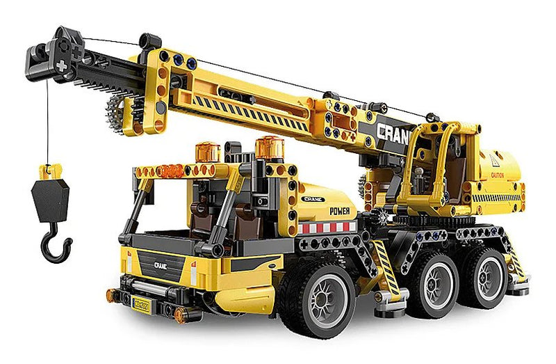 Jamara Cada Mobilkran Bricks Yellow 8 +