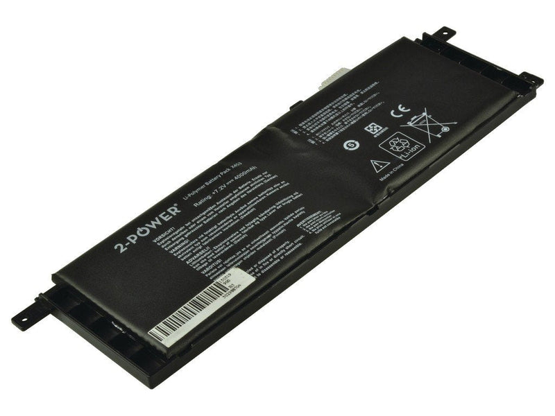 2-POWER Battery 7.6V 4150MAH Asus X453 CBP3437A