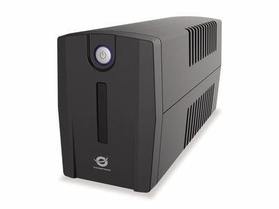Conceptronic Zeus Usv 1000VA 600W Schuko IEC Mart LAN Sw — image 1