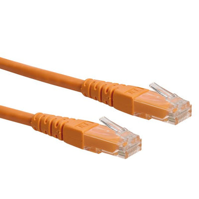 Roline Network Cable KAT.6 Class And UTP Orange 0,5M — image 1