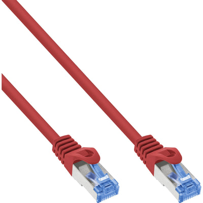 Inline® Patch Cable CAT.6A, S/FTP, Tpe (lszh), Cca, Red 2M — image 1