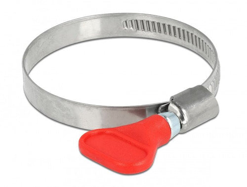 Clamp Hose Steel Inoxidable 400 Ss With Nut Mariposa 40 - 60MM 5 Units Red — image 1
