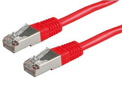 Roline Network Cable KAT.6 Class And S FTP Pimf Red 5M — image 1