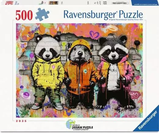 Puzzle Amigos Peluditos 500 Pieces