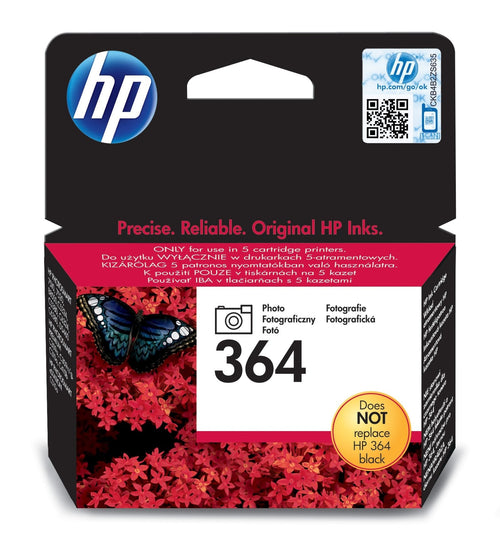 HP Ink 364 CB317EE Photo Black 3ML B8550 D5460 C6380 C5380 — image 1